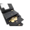 Lemasi Genuine Buffalo Full Leather Wallet with RFID Protection, Black,