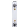Liquid Flowmeter Panel Type Acrylic Transparent Adjustable Fluid Flow Meter