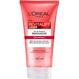 ✨ L'Oréal Paris Revitalift Laser Renewing Facial Cleansing Gel with Pro-Retinol | Deep Cleansing, Reduces Pores and Improves Skin Texture | Anti-Aging | 150ml