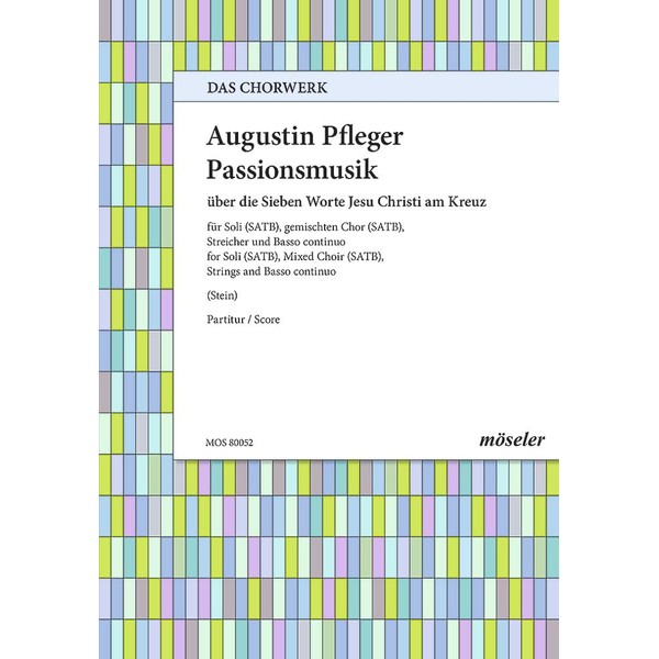 Music of passion: on the seven last words of Jesus