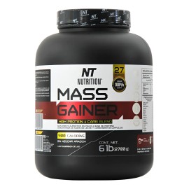 Ganador De Peso Premium Mass Gainer 6 Lbs Nt Nutrition Sabor Vainilla