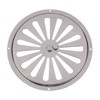 Adjusted Circular Air Vent Grate INOX AISI 316, Stainless Steel