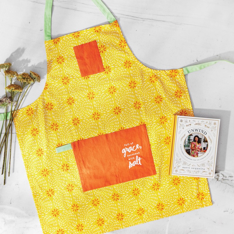 DaySpring - Aarti Sequeira - Grace & Salt Kitchen Apron,