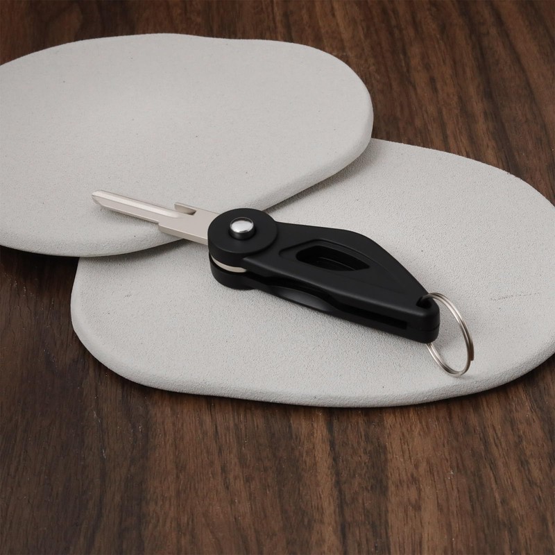 Briny River Pack of 2 Foldable Key Blank Compatible with