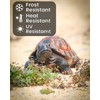 Sdeetesamjun Turtle Statue, Resin Garden Sculpture Indoor/Outdoor Yard Lawn Ornament,Home