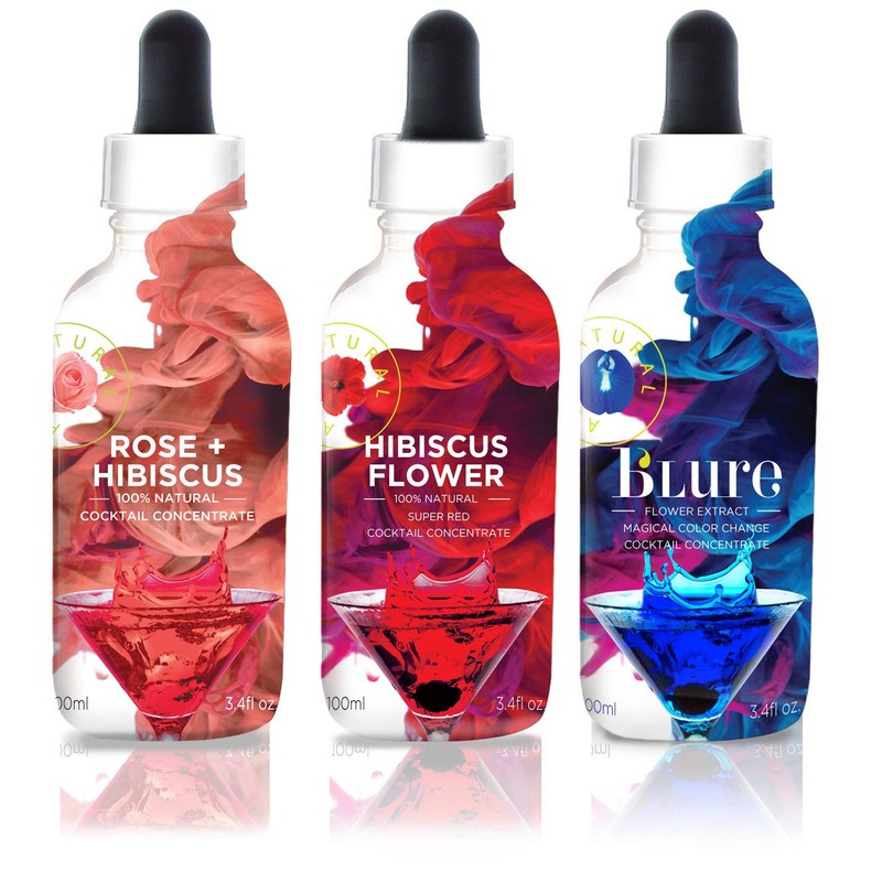 Wild Hibiscus Flower Extract Trio | 3 x 3.4 fl