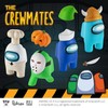 Crewmate Figures | 8 Collectibles in 1 Box | Merch