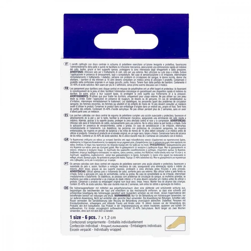 Chicken Corn Plasters with Salicylic Acid Pack of 6