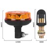 WUSHIXAN 1Pcs Led Beacon Light Yellow Strobe Lights with I