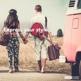 EAZY CASE - Adjustable Bag Strap, Replacement Strap for Handbags, Shoulder Strap for Shoulder Bags, Straps for Bags and Tote Bags, DIY Bag Strap, Waves - Light Brown Metal Gold