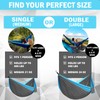 HAZBEN Portable Camping Hammock Tree Straps Hammock Perfect for Outdoor