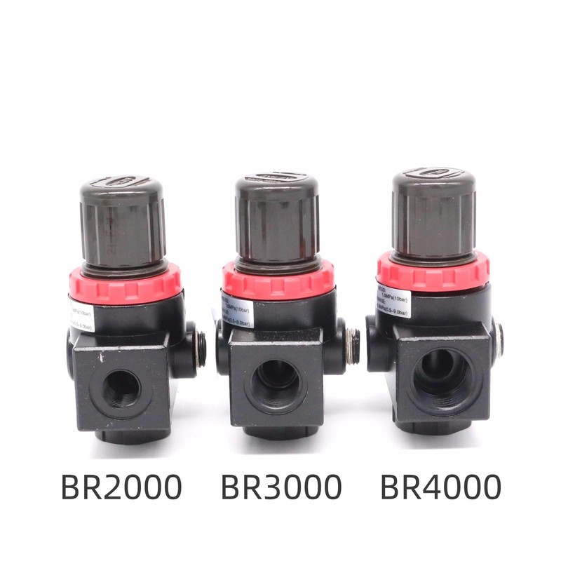 Air Compressor Pressure Regulator Airtac AR2000 1/4'' PT with Bracket
