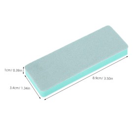jojofuny 10Pcs Double Sided Nail Buffer Blocks Detail Sanding Sponge for Jewelry Furniture Nail Polishing Lightweight Sanding Pads for Precision Buffing Refinement