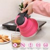 Creative Portable Silicone Kettle Outdoor Silica Gel Folding Coffee Compression