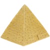 Homoyoyo Retro Pyramid Model Mini Egyptian Pyramid Figurine Resin Simulation