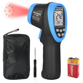 INFURIDER Infrared Thermometer Gun,YF-1800 Non-Contact Digital Laser Temperature Gauge -58°F to 3272°F,50:1 Instant-Read IR Pyrometer High Temp Gun for Industry Kiln Oven Furnace