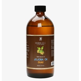 Louiscell Jojoba 100% Oil Gold 500ml Moisturizing Soothing Elasticity Nutrition Supply Damage Care / 루이셀 조조바 100% 오일 골드 500ml 보습 진정 탄력 영양공급 손상 케어