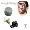 Mascarilla Facial Sólida Anti-acné Carbón Activado