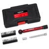 STARWORK TRUE MECHANIC™ 23-Piece, 72T, 1/4 Inch Drive Bike Aluminum