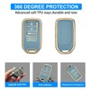 QBUC for Honda Accord Key Fob Cover for Civic, CRV,