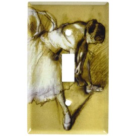 Art Plates - Degas: Dancer Adjusting Shoe Switch Plate - Single Toggle