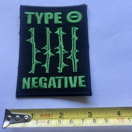 TYPE O NEGATIVE OCTOBER RUST EMBROIDERED PATCH