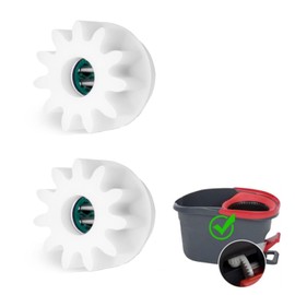 SAHENITEANA Embrague de Repuesto unidireccional, fcil fregona Pedal, Escoba giratoria, rodamiento de cubeta de Rueda Dentada, reparacin para O-Cedar, 