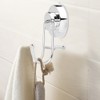 Vacuum Suction Cup Hooks, Double Shower Bath Wall Hooks Hanger