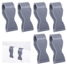 6Pcs Towel Chair Clips for Keeps Towel from Falling, Towel Clips for Kitchen, Hand Towel Clips Towel Clamps, Chair Towel Clips, Suitable forKitchen, Oven Handle, Bathroom Towel Rack, Dishwasher, Stove