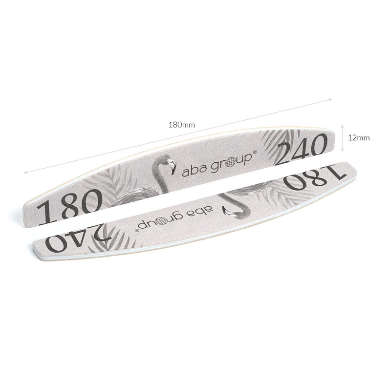 Aba Group Nail File Set Professional - Double-Sided Nail Files