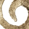Deco 79 Aluminum Metal Abstract Decorative Sculpture Textured Spiral Home