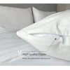 iMaylex 1800 Series Super Soft Brushed Microfiber Fabric Zipper Body