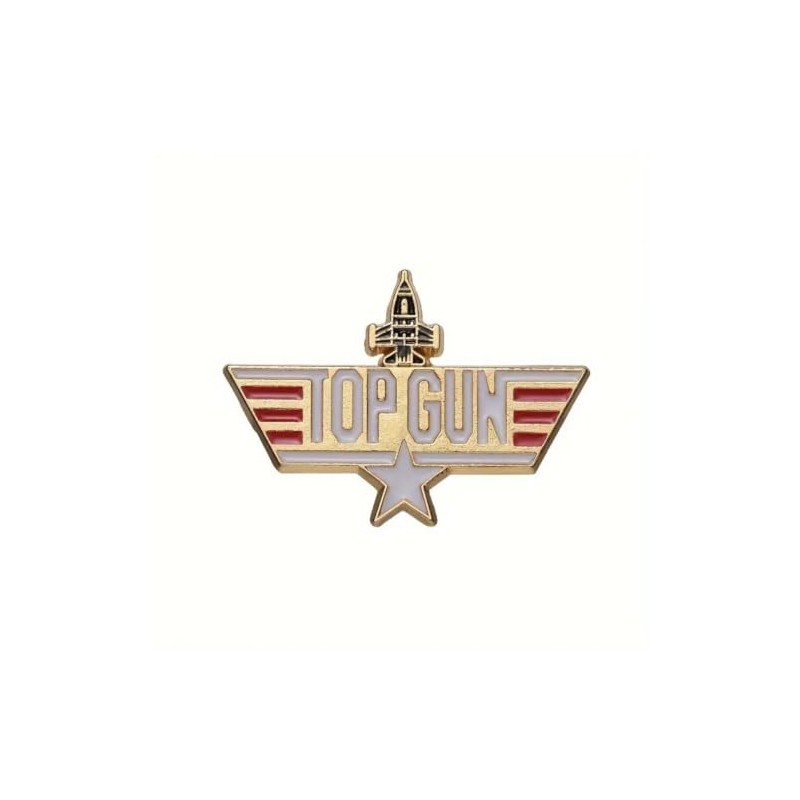 Top Gun Plane Fighter Pilot Enamel Pin Lapel Badge Brooch