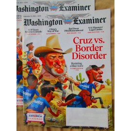 WASHINGTON EXAMINER magazine September 11, 2024 edition / NEW / UNREAD