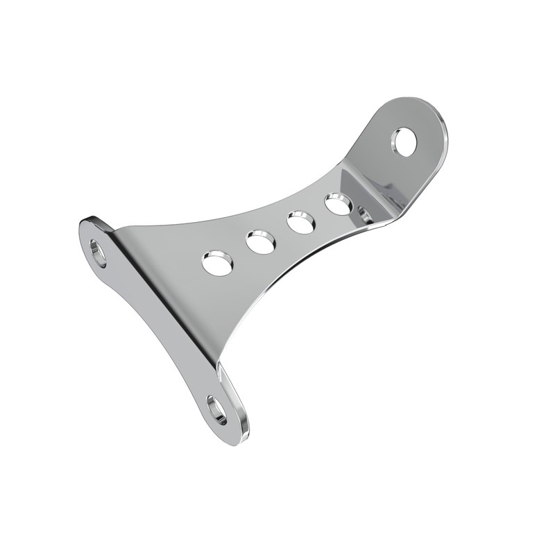 Lexoro Universal No-Brow Headlight Mount Bracket – 3.5″ Riser Spacing,