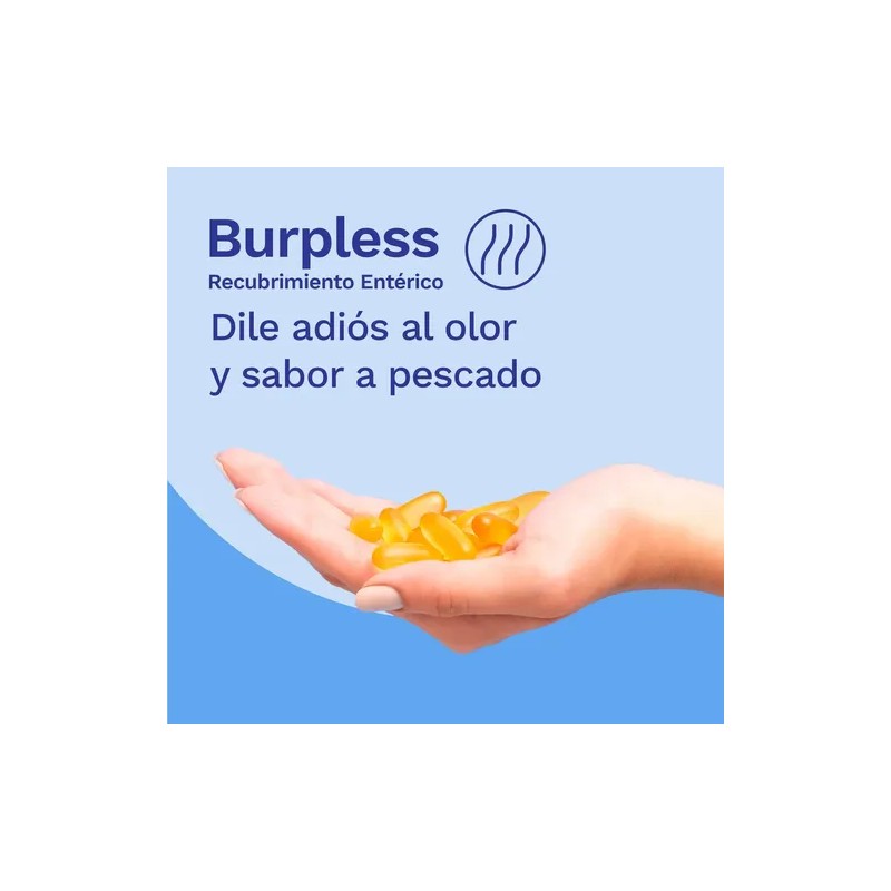 Omega 3 Nutravia Ultra 500mg EPA 60 cápsulas sin sabor