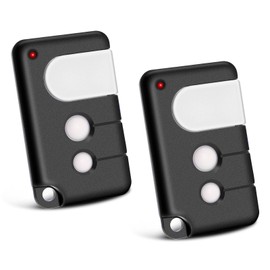 Pack of 2 Garage Door Opener Remote Control Compatible with Chamberlain MotorLift LiftMaster TX4RUNI, TX2REV, 84335EML, 84333E, 94333E, 4335EML, 433.92 MHz 3 Channel, for MotorLift 500, 700, 1000