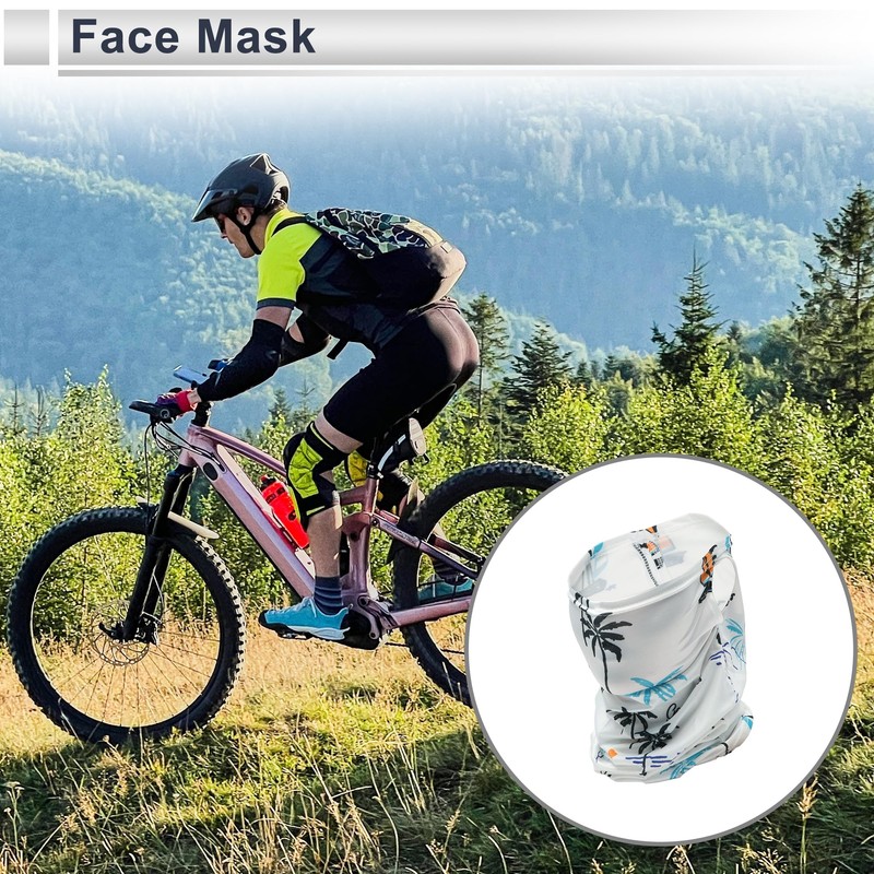 INFINAUTO Half Pack UV Face Shield Polyester Beach Multipurpose Neck