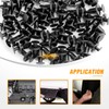 GOOACC 100PCS Nylon Bumper Fastener Rivet Clips for GM 21030249