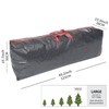 Ram® 3 X GREY Extra Large Christmas Tree Storage Bag