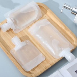 Disposable portion pouch empty bottle (50ML) A86 empty bottle cosmetic container plastic container / 일회용 소분 파우치 공병 (50ML) A86 공병 화장품용기 플라스틱용기