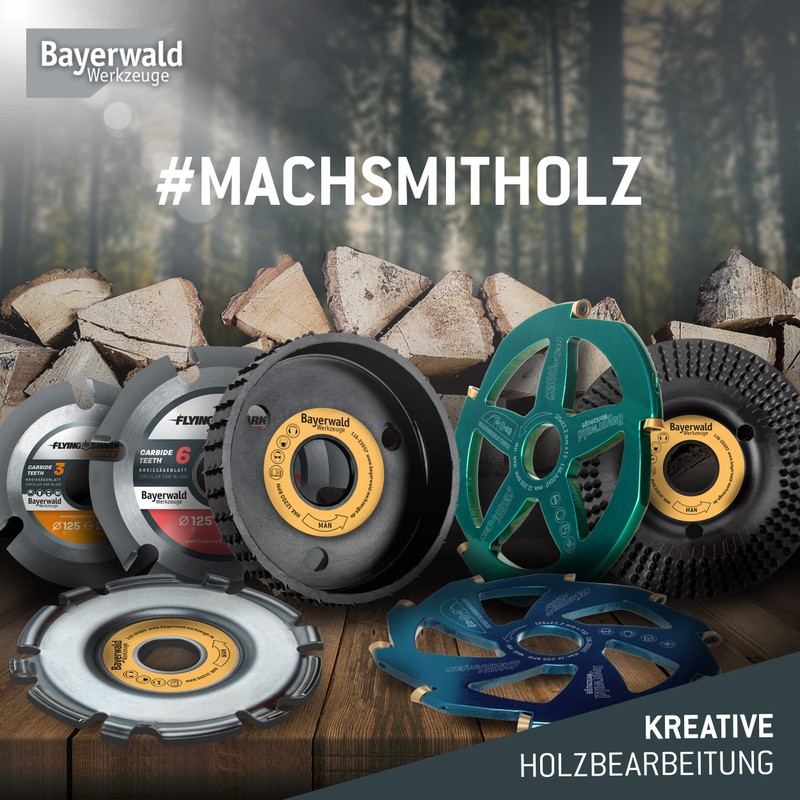 Bayerwald Flying Shark Diameter 125 mm (6 Teeth) Wood Saw