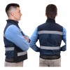 Chaleco Ejecutivo Reflejante Seguridad Industrial Resistente