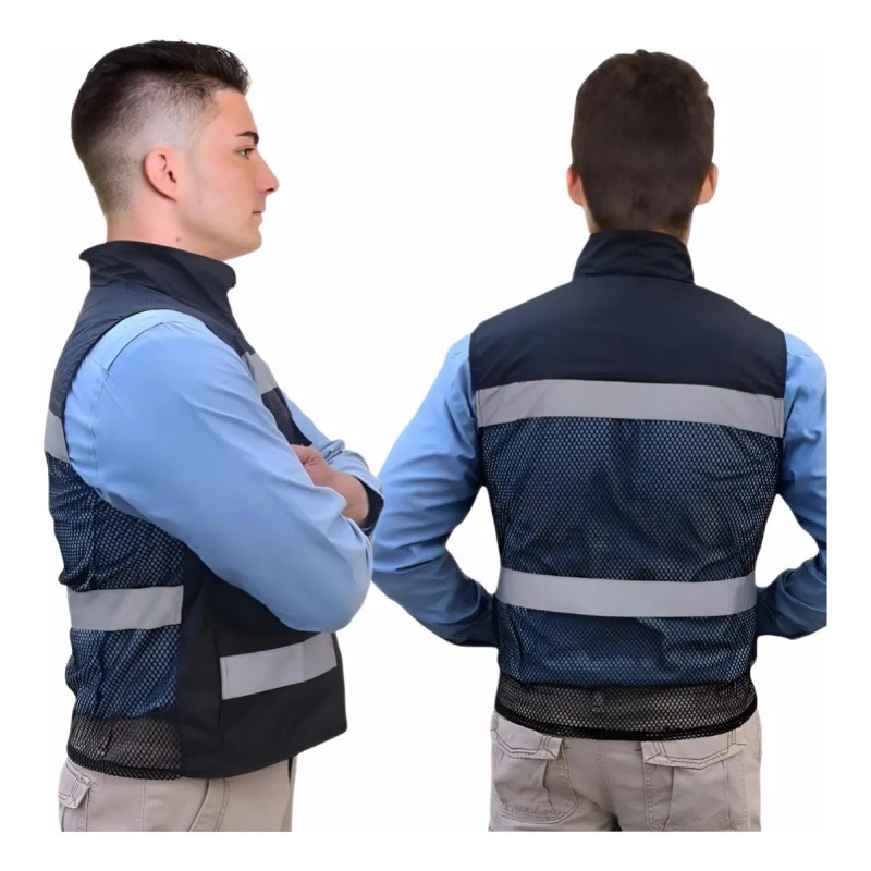 Chaleco Ejecutivo Reflejante Seguridad Industrial Resistente