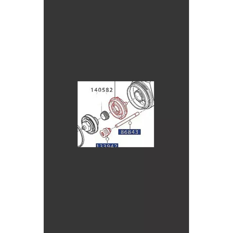 SATA Fluid Tip Element Seal (140582) for SATA 5500, 5000,