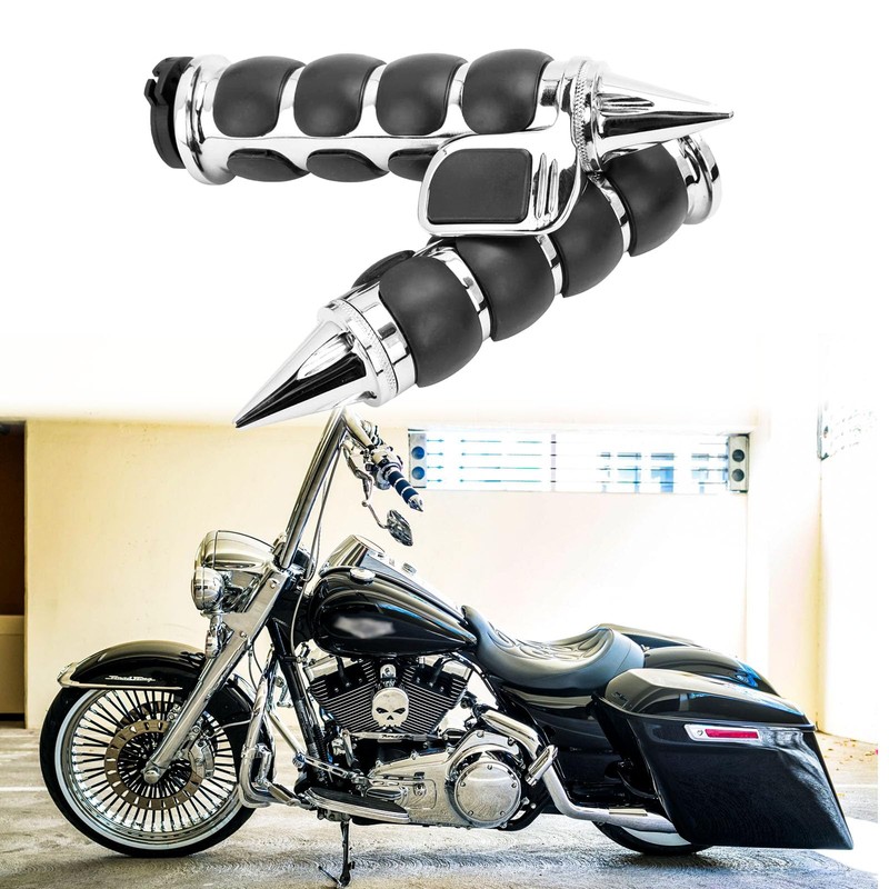 DREAMIZER Motorcycle Handlebars Grips 1" 25MM Non-Slip Hand Grips with