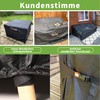Enzeno Garden Furniture Cover, Waterproof Tarpaulin Garden Furniture (Black, 180