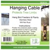 Songbird Essentials Hanging Cable Tree Limb Protector with S Hook,