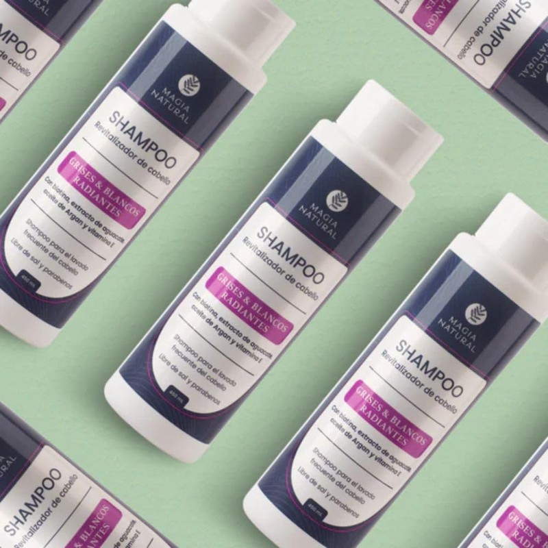 RUUFE Shampoo for Gray and White Hair - Revitalizing Radiant