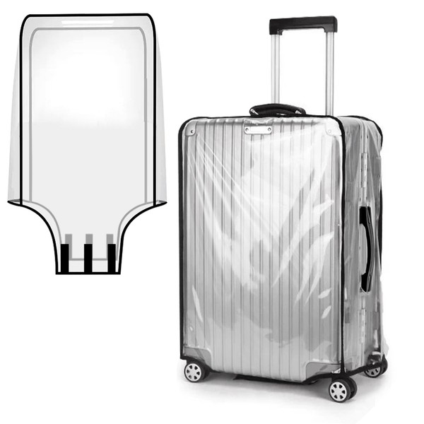 WhizNook Suitcase Protective Cover, Transparent, 30 Inches, Suitcase Cover, Suitcase
